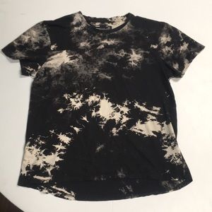 Public opinion tie dyed shirt